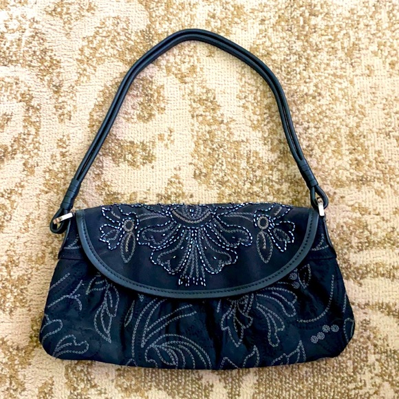 Talbot evening hand bag with leather strap - Picture 1 of 2